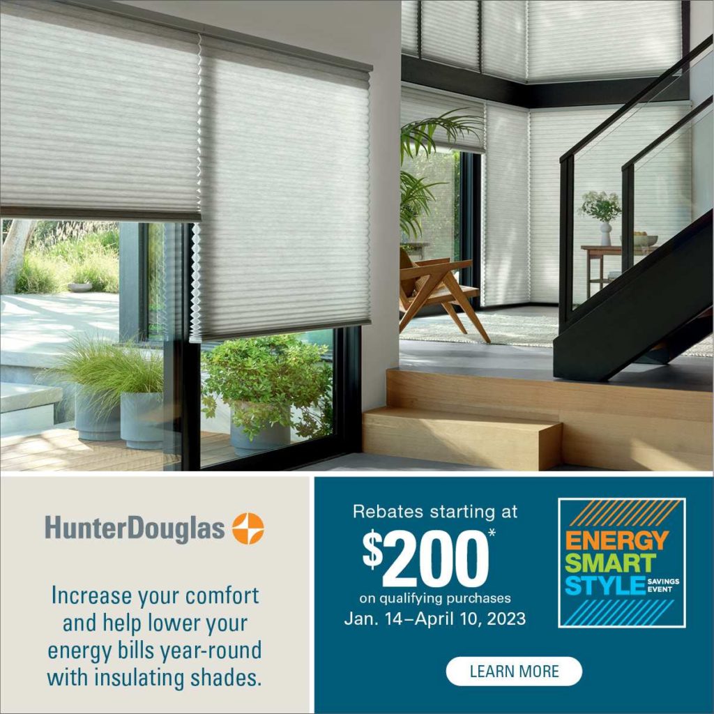 Rebates starting at $200 for qualifying purchases.