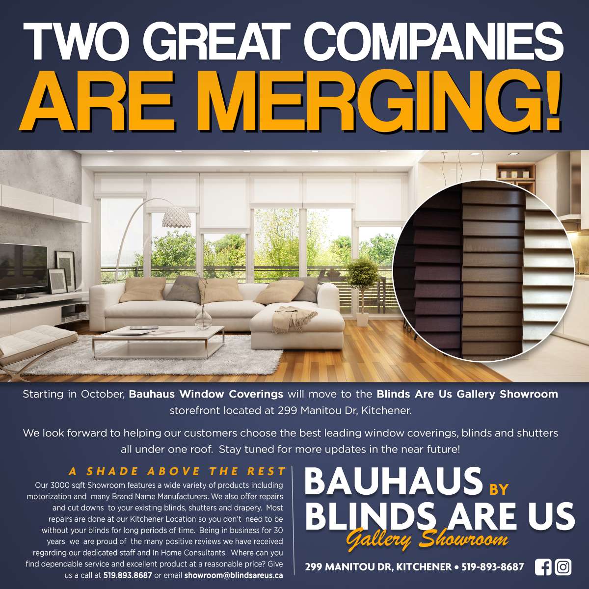 merger information flyer