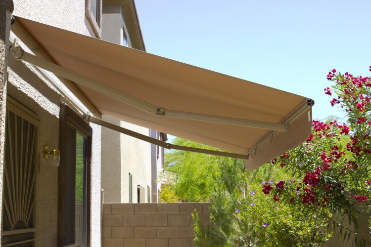 Awnings in Kitchener Bauhaus by Blinds Are Us Gallery Showroom